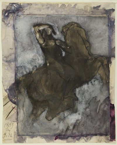 Jezdec, 1889 od Auguste Rodin
