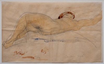 Ležící ženský akt od Auguste Rodin
