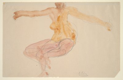 Nahé tance od Auguste Rodin