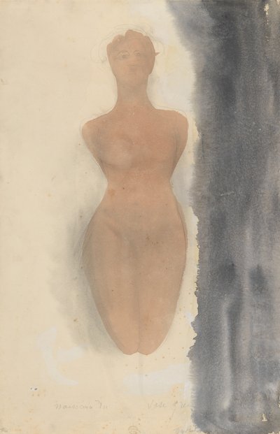 Původ řecké vázy, 1900-1910. od Auguste Rodin