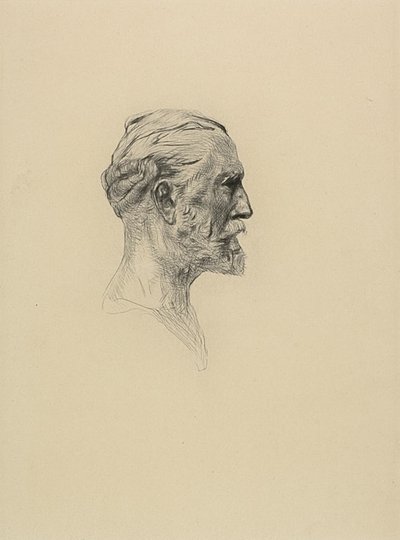 Portrét Antonína Prousta od Auguste Rodin