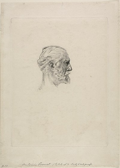 Portrét Antonina Prousta od Auguste Rodin