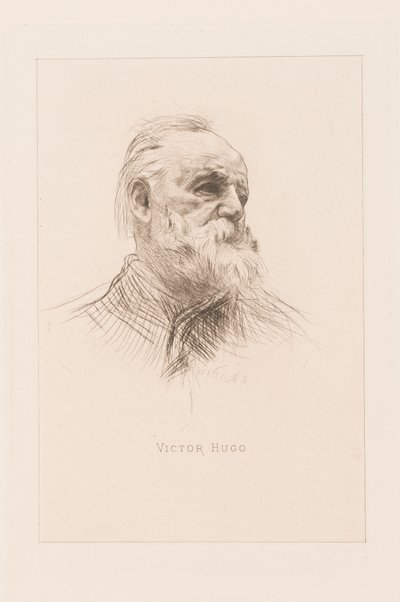 Portrét Victora Huga od Auguste Rodin