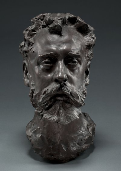 Portrét Williama E. Henleyho, 1882 od Auguste Rodin
