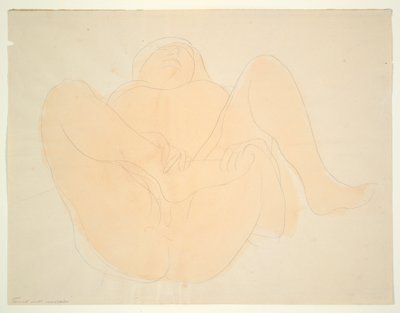 Ležící ženský akt od Auguste Rodin