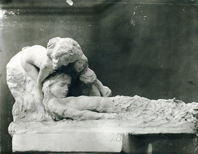 Vzkříšení básníka (sádra) od Auguste Rodin