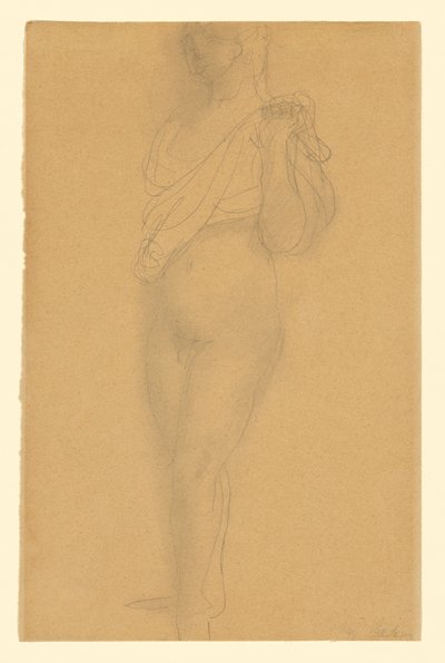 Studie aktu s drapérií od Auguste Rodin