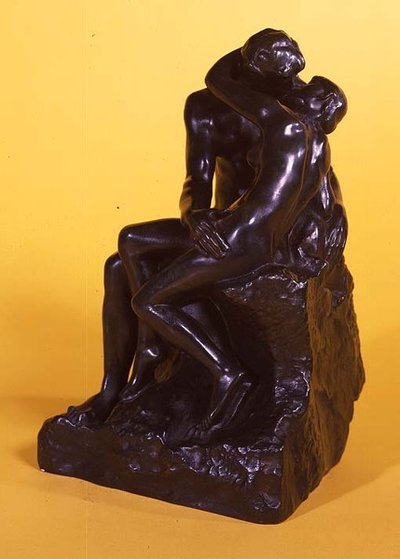 The Kiss, cca 1886 (bronz) od Auguste Rodin