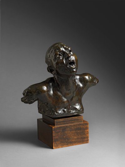 The Scream, Le Cri, před rokem 1886 od Auguste Rodin