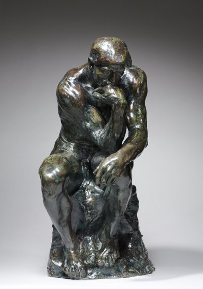 Myslitel, kolem roku 1880 od Auguste Rodin
