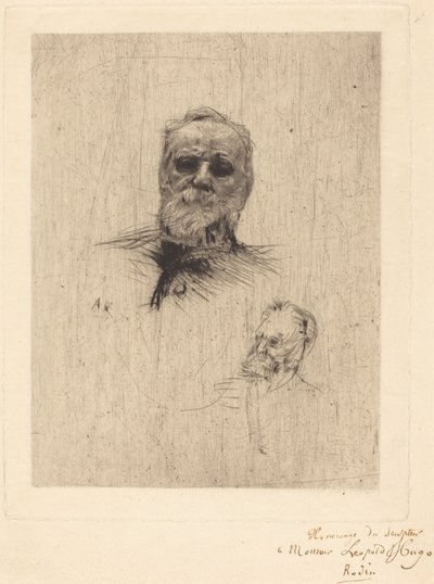 Victor Hugo, De Face od Auguste Rodin