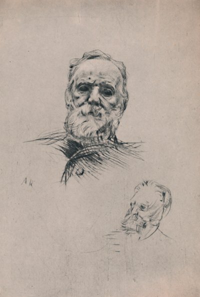 Victor Hugo, c1884, 1946. od Auguste Rodin