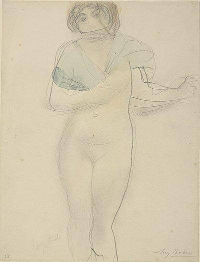Žena s šátkem od Auguste Rodin