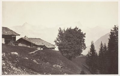 Savoie 47, Le Buet a skály Fis od Auguste Rosalie Bisson