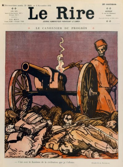 balkánská válka  od Auguste Roubille