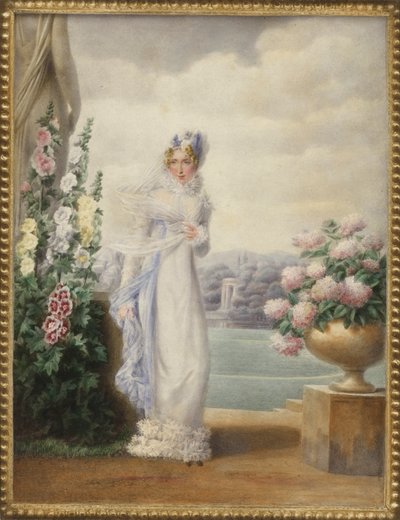 Portrét holandské královny Hortense od Auguste Simon Garneray