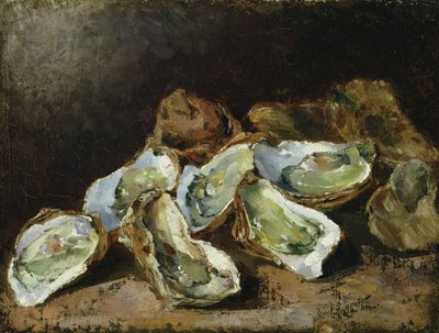 Zátiší s ústřicemi (olej na plátně) od Auguste Theodule Ribot
