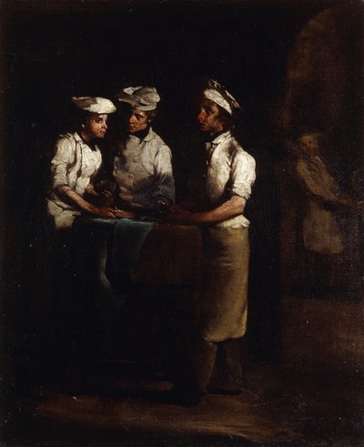 Tři kuchaři; Tři kuchaři, od Auguste Theodule Ribot