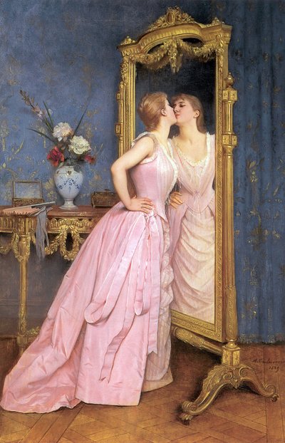 Vanity, kolem roku 1889 od Auguste Toulmouche