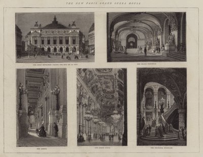 Nová pařížská Velká opera od Auguste Victor Deroy