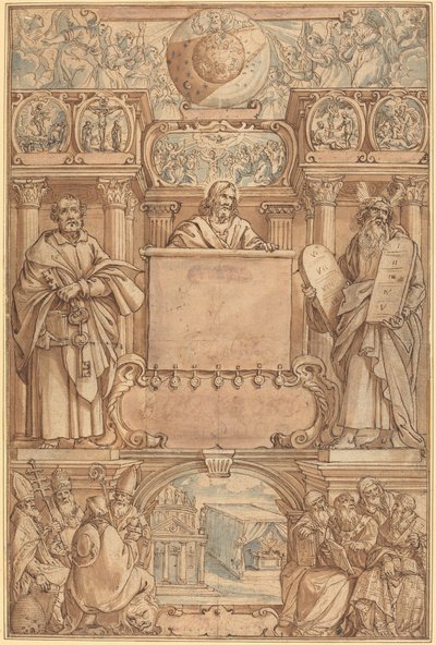 Titulní strana pro Bibli od Augustin Braun