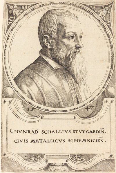 Conrad Schall, 1547. od Augustin Hirschvogel