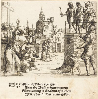 Hle muž, 1549 od Augustin Hirschvogel