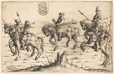 Herbersteinova cesta do Dánska, 1546. od Augustin Hirschvogel