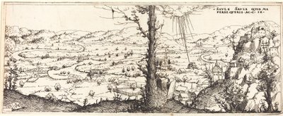 Krajina s obrácením svatého Pavla, 1545. od Augustin Hirschvogel