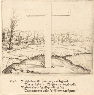 Kristův kříž od Augustin Hirschvogel