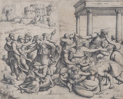 Masakr neviňátek, 1545. od Augustin Hirschvogel