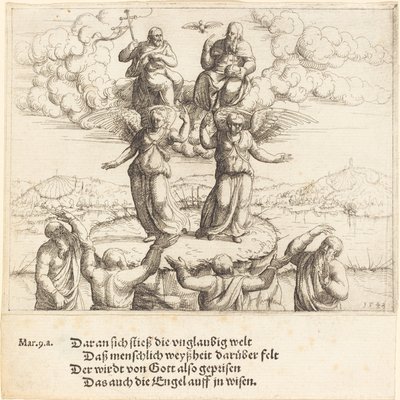 Proměnění, 1548. od Augustin Hirschvogel