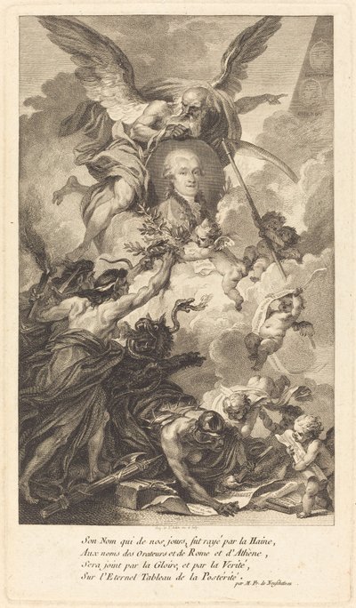 Simon-Nicolas-Henri Linguet od Augustin de Saint Aubin