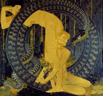 Adam a Eva od Augusto Giacometti