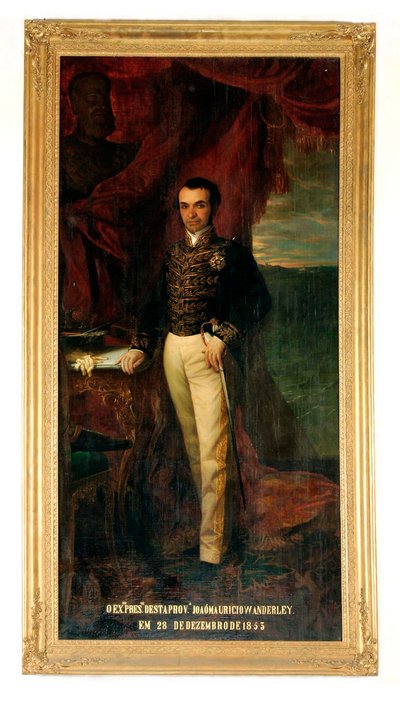 August Muller - João Maurício Wanderley - baron z Cotegipe (1853) od Augusto Muller