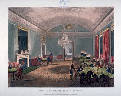 The Great Subscription Room, interiér Brooks