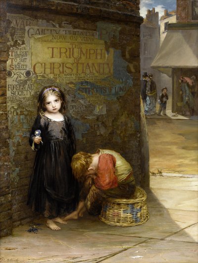 Bez péče od Augustus Edwin Mulready