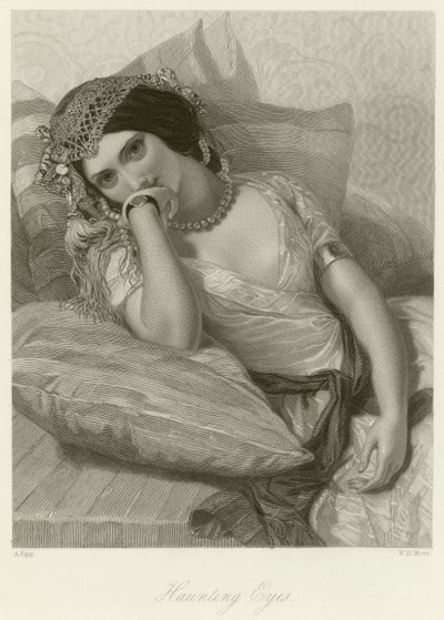 Strašidelné oči od Augustus Leopold Egg