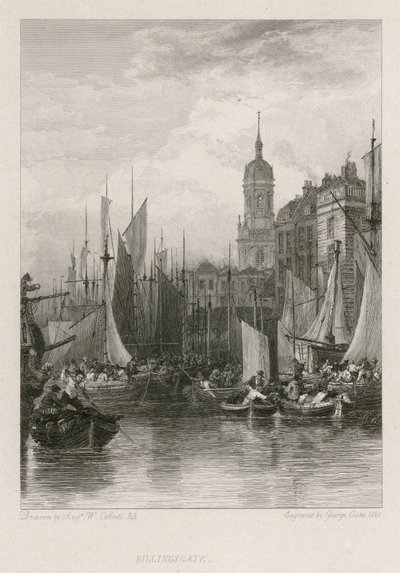 Billingsgate od Augustus Wall Callcott