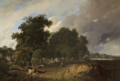 Návrat z trhu od Augustus Wall Callcott