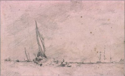 Studie kompozice (kresba) od Augustus Wall Callcott