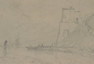 Studie kompozice (kresba) od Augustus Wall Callcott