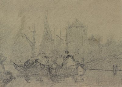 Studie kompozice (kresba) od Augustus Wall Callcott