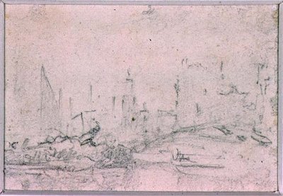 Studie kompozice (kresba) od Augustus Wall Callcott