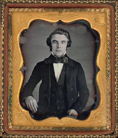 Portrét muže, c. 1845 (foto) od Augustus Washington