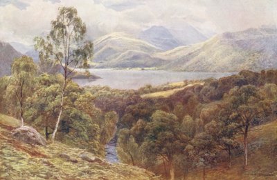 Ullswater (barevná litografie) od Augustus Watford Weedon
