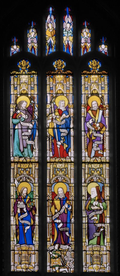 Apoštolové, 1837 (vitráže) od Augustus Welby Northmore Pugin