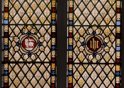 Okno Apsidy, detail, 1841-42 (vitráže) od Augustus Welby Northmore Pugin