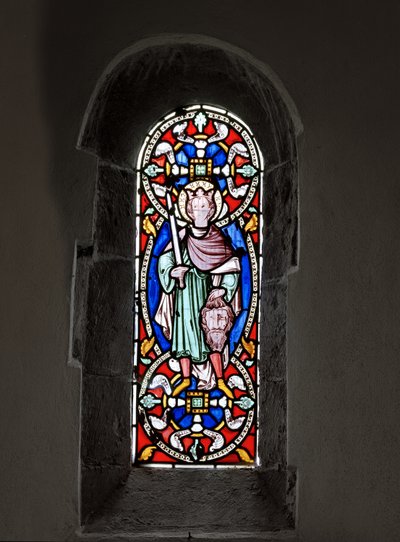 David s hlavou Goliáše, 1849 (vitráže) od Augustus Welby Northmore Pugin