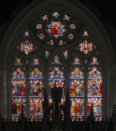 Nebeský Jeruzalém, 1849 (vitráže) od Augustus Welby Northmore Pugin